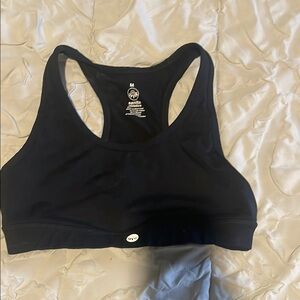 Black Sports Bra